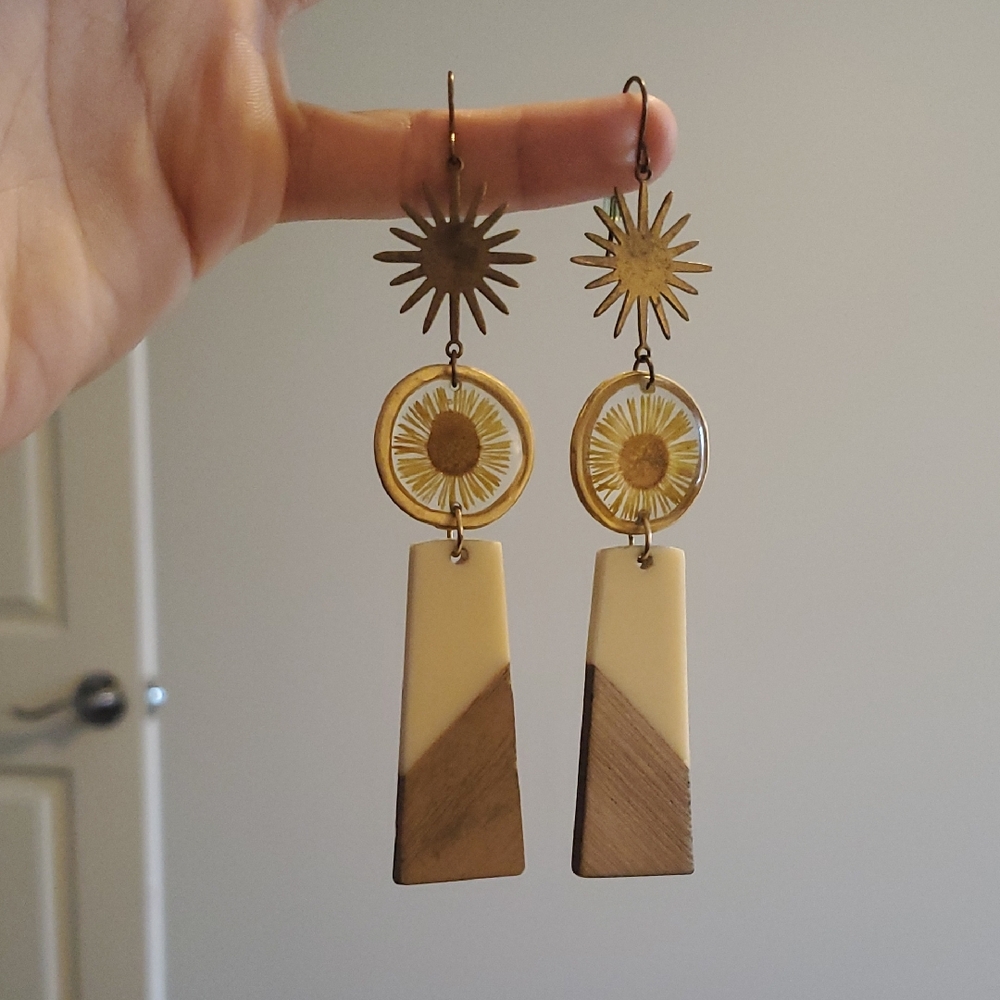 Daisy Sunburst Earrings
